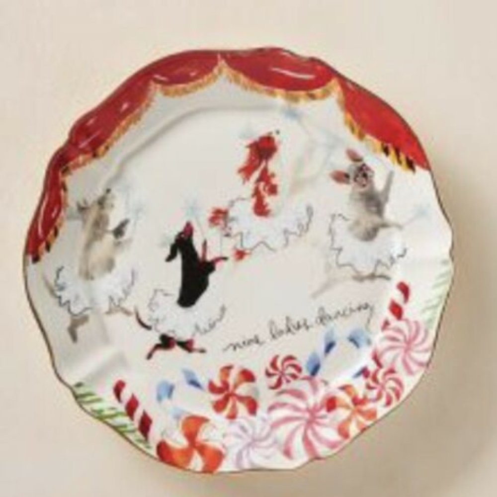 Anthropologie New #9 Ladies Dancing Inslee Fariss